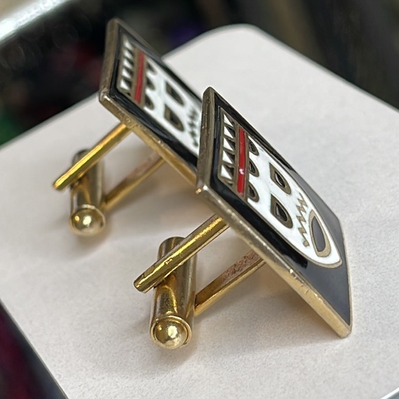 💕Vintage Enamel Swank Cufflinks💕 - Picture 2 of 6